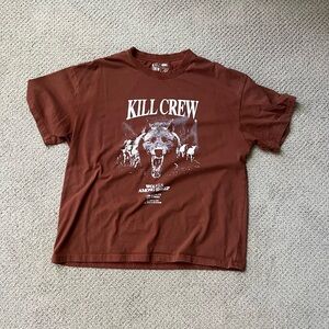 Kill Crew Oversized Midst of Wolves T-Shirt